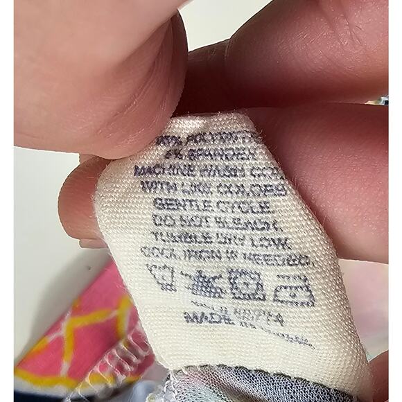 Simply southern size XL pineapple Lilly inspired shift midi dress EUC colorful - Picture 5 of 8